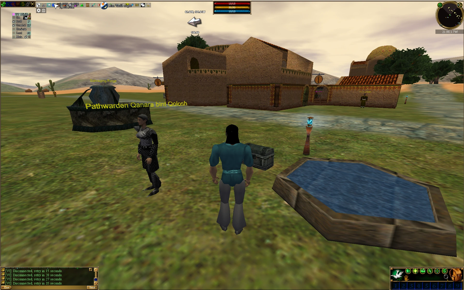 Desert town, original textures